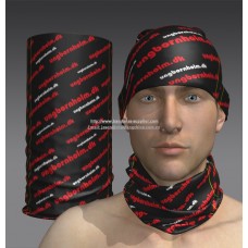 Fishing neck gaiter supplier,  Custom logo printed 140gsm 32s thick polyester  Multifunction seamless Headwear