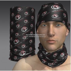 Custom logo fishing neck gaiter, custom logo printed tube bandana, China bandana supplier