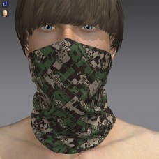 Custom sports Club logo Camo Multifunctional Tube Seamless Bandanas  