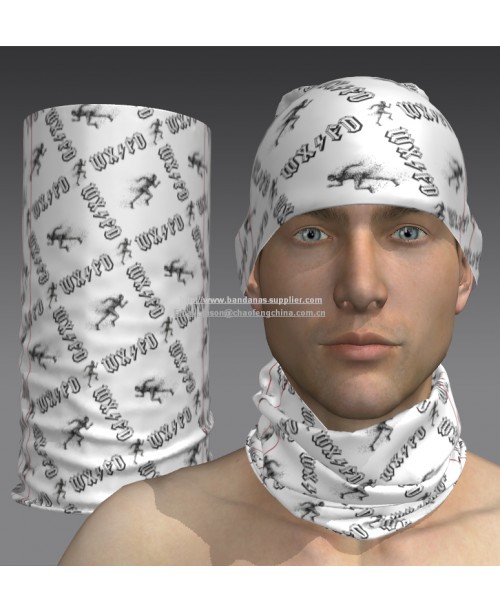  Custom Multifunctional tubular headwear, seamless tube supplier(Multi headwear with logo)